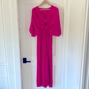 Zara hot pink jumpsuit